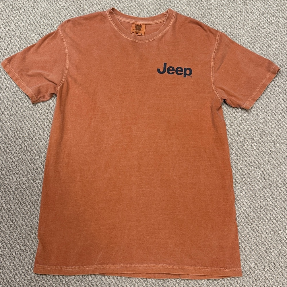 Comfort Colors Jeep Tshirt, Size Medium